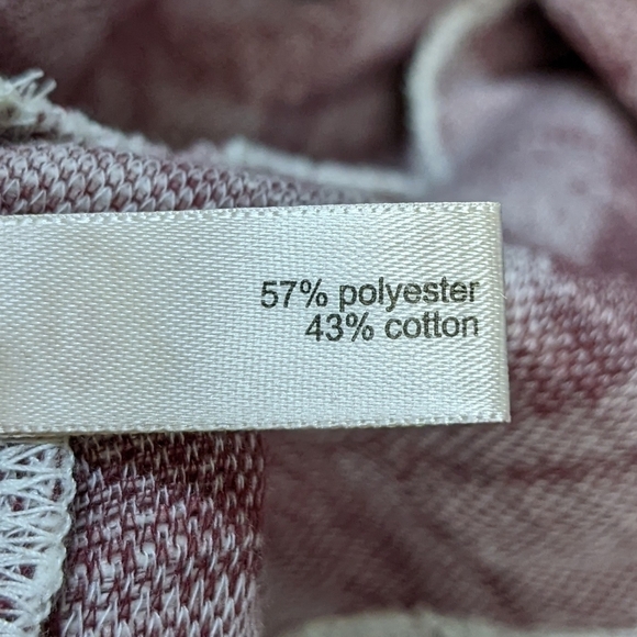 ✨3/$15 The Limited white & red cowl neck sweater XS - Picture 7 of 8